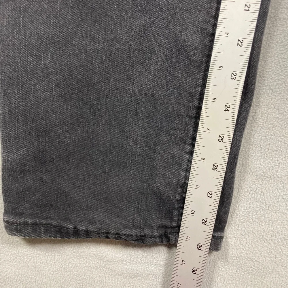 Levis Jeans Mens 40x32 Black Taper Mid Rise 541 Athletic Taper Stretch Faded